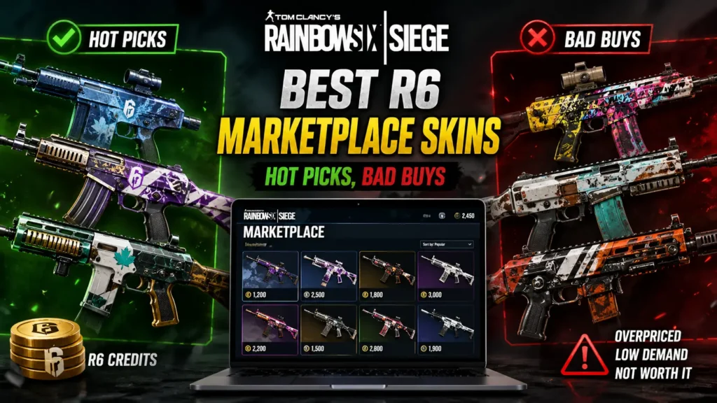 Best R6 Marketplace Skins