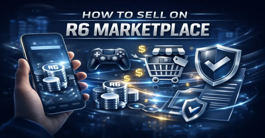 How to Sell on R6 Marketplace Feature Image