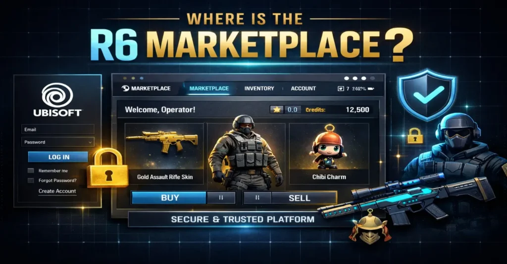 Where is the R6 Marketplace